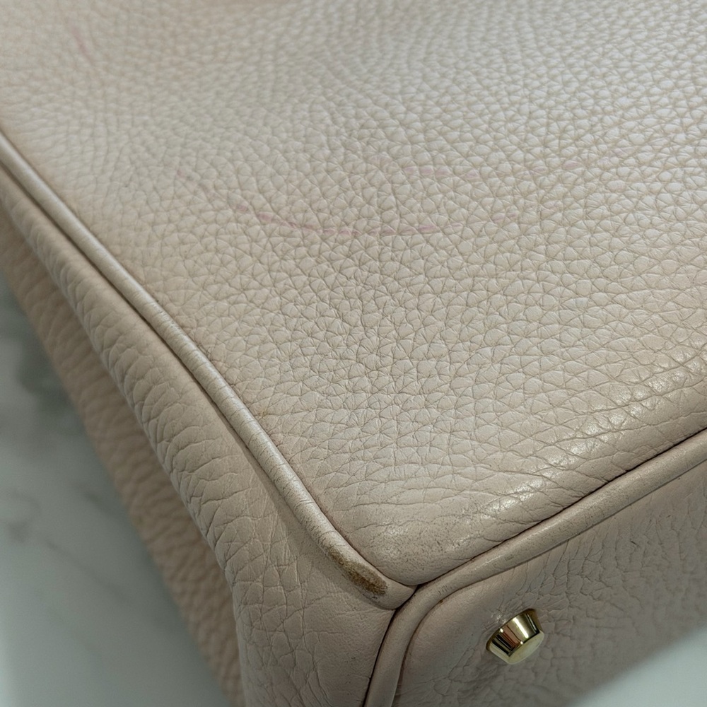 CHRISTIAN DIOR Calfskin Mini Diorissimo Tote - Picture 6 of 11